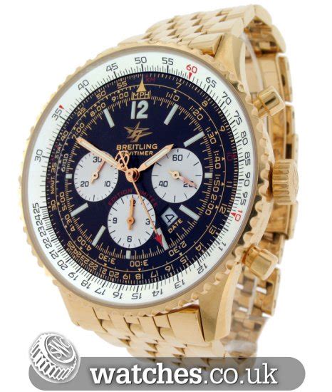 breitling navitimer 50th anniversary 18ct rose gold watch|breitling 1884 chronometre navitimer.